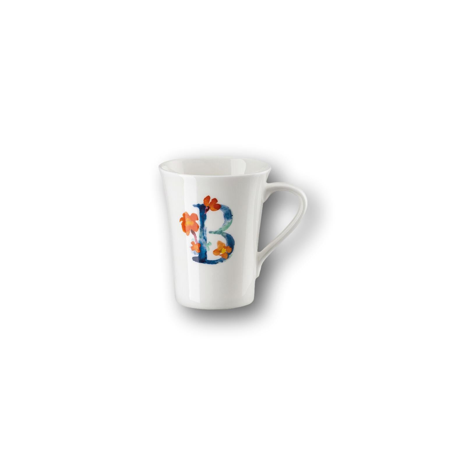 Tazza Flower Alphabet B-begonia