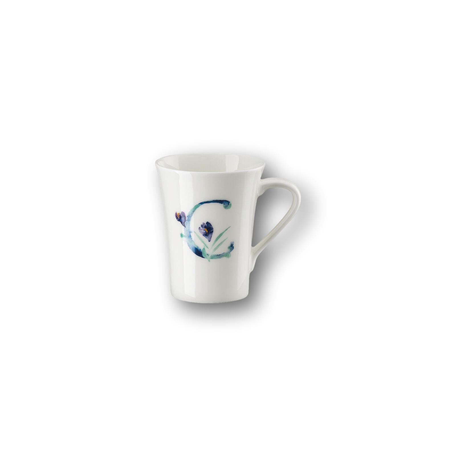 Tazza Flower Alphabet C-crocus