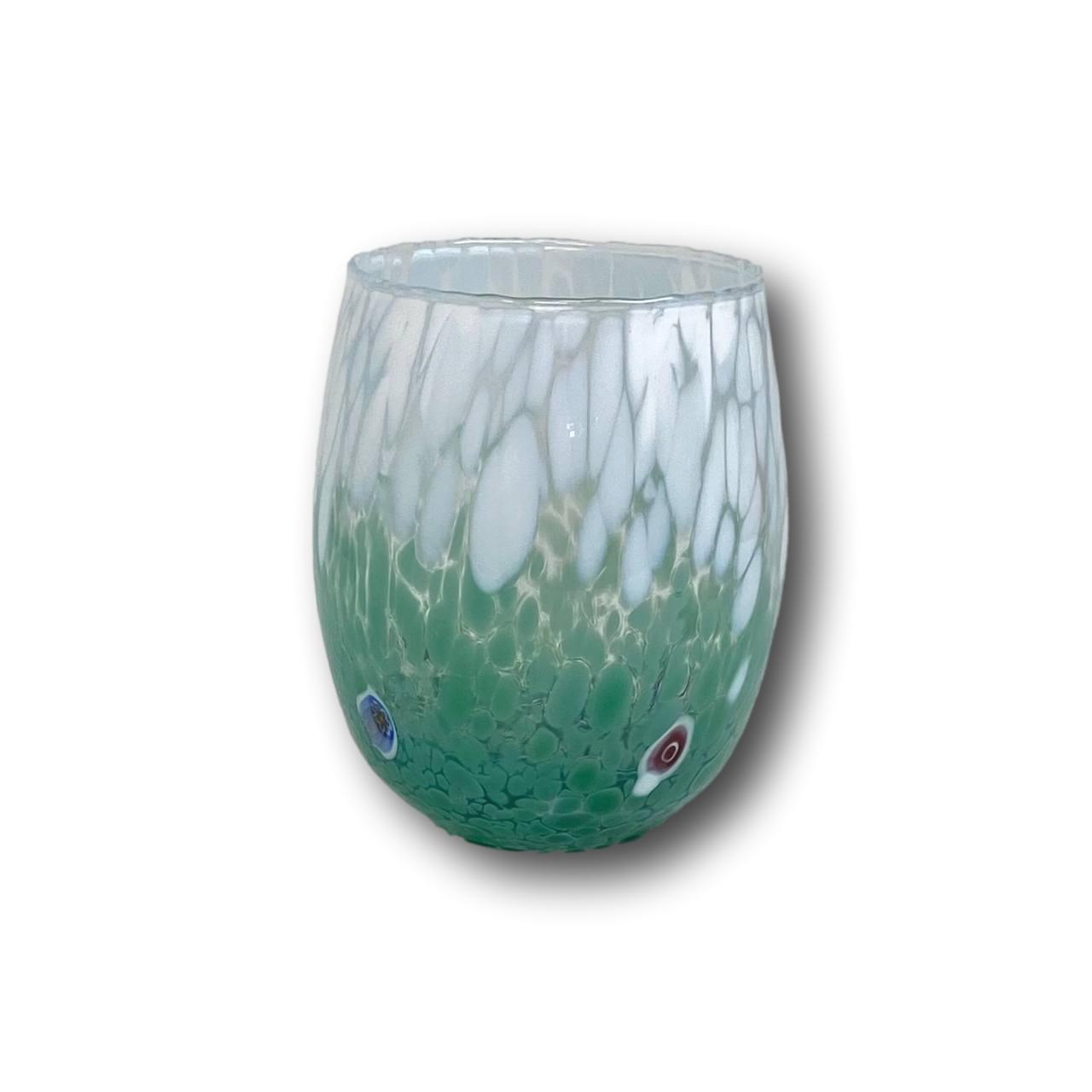 Bicchiere Bubble Verde