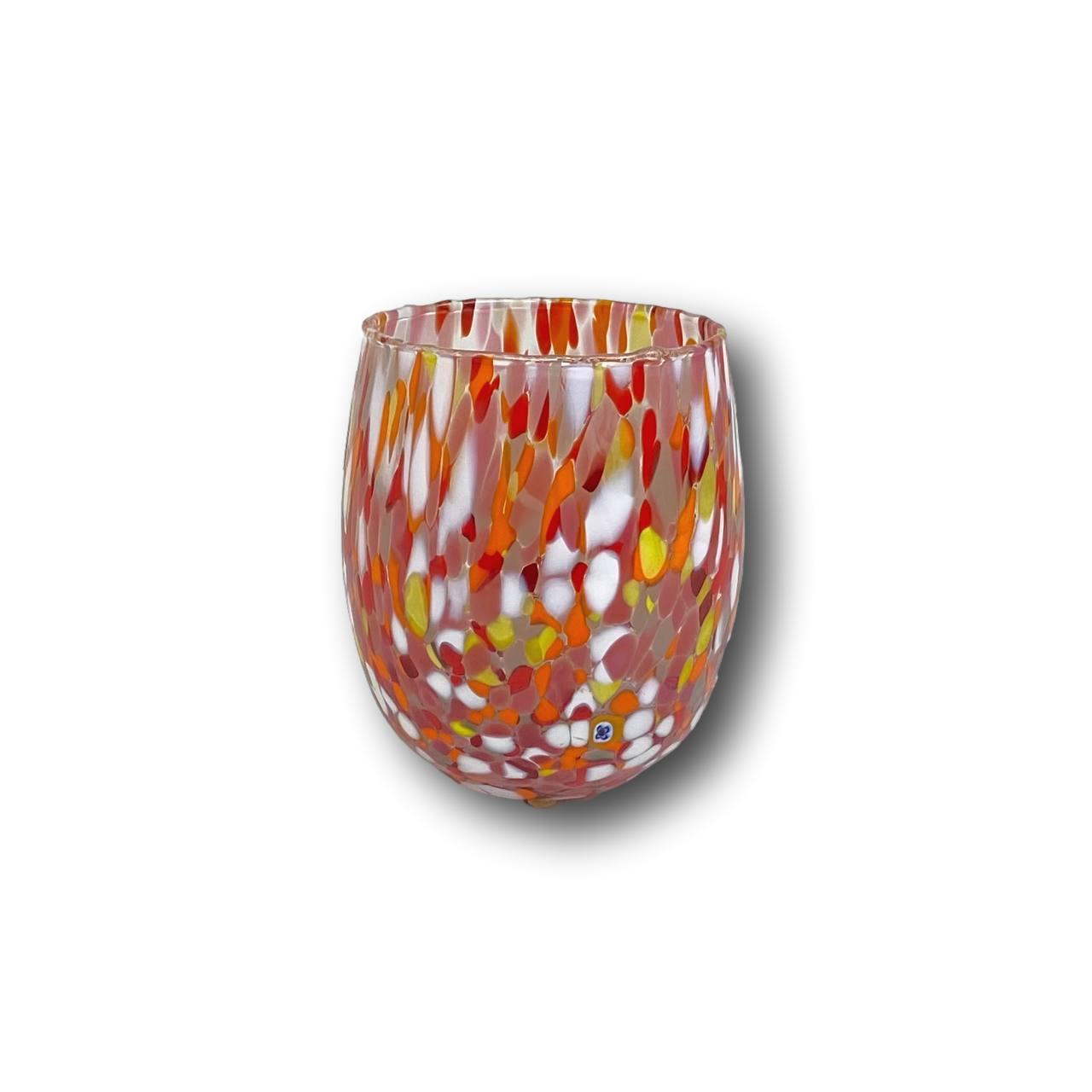 Bicchiere Panciuto Arancio