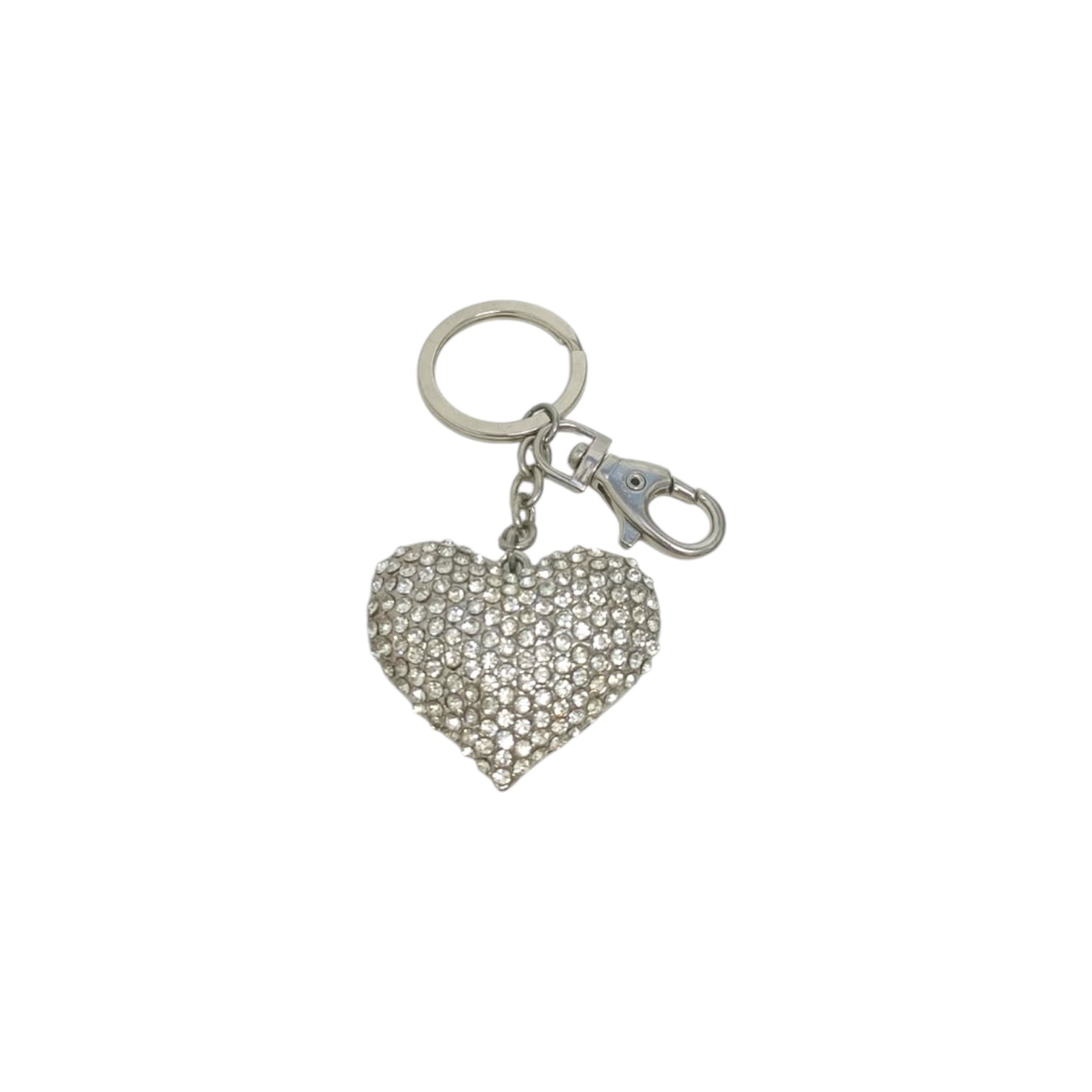 Portachiavi cuore brillante