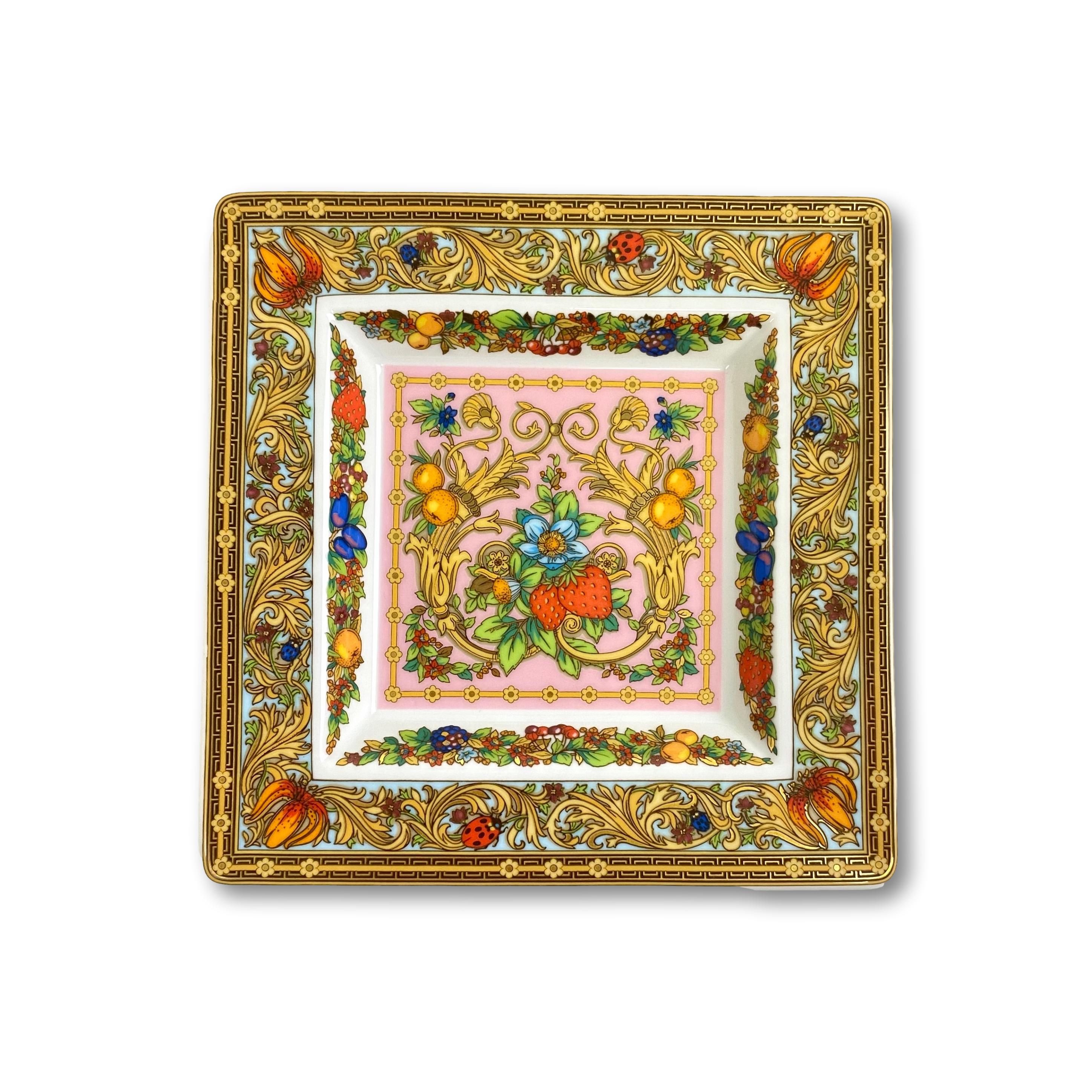 Svuotatasche decorativo dorato