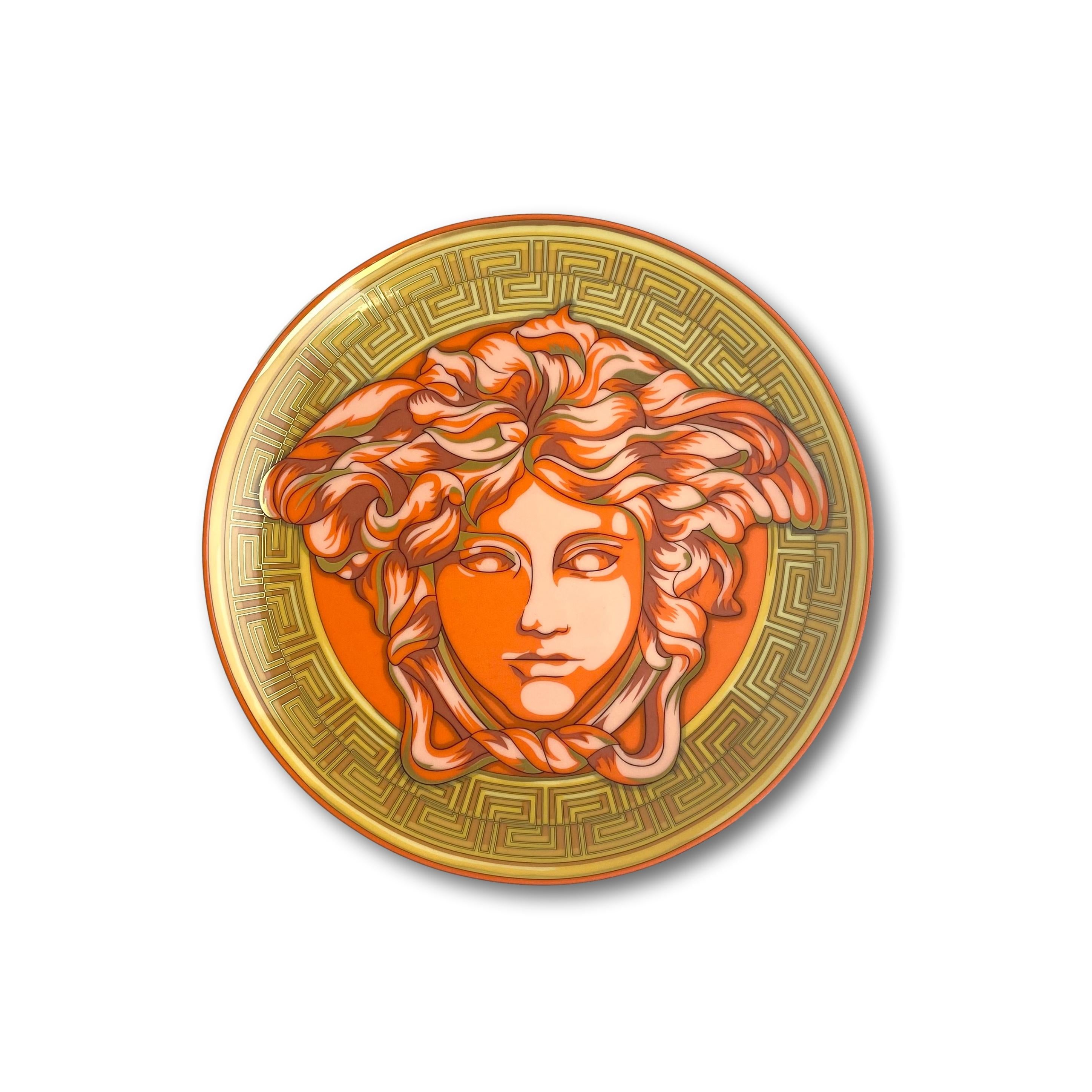 Piatto Versace, Medusa Orange