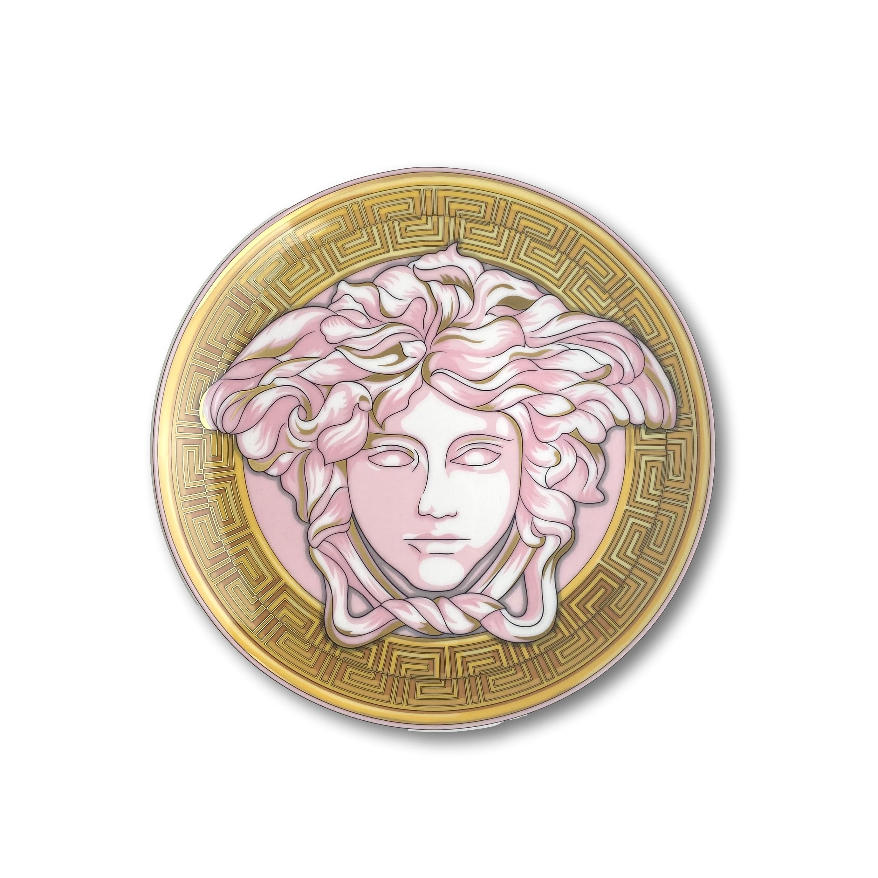 Piatto Versace, Medusa Pink