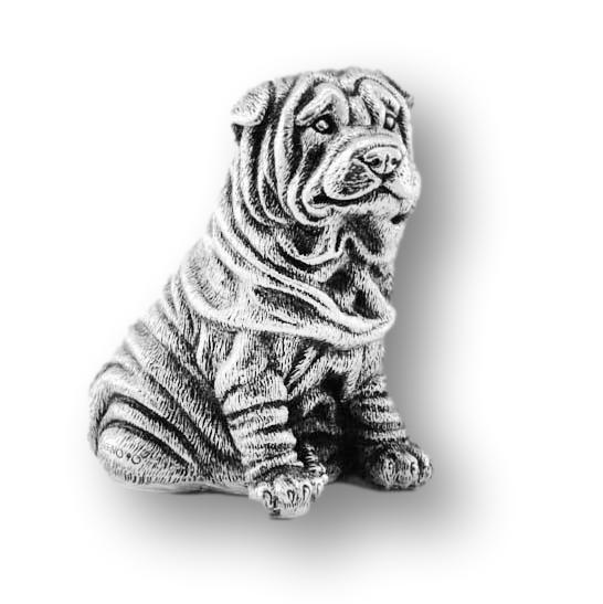 Sharpei in argento