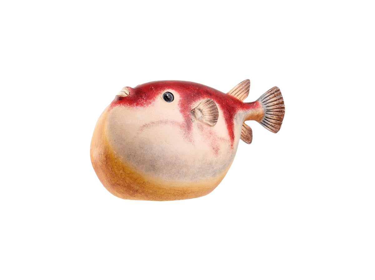 Pesce palla Rosso decorativo